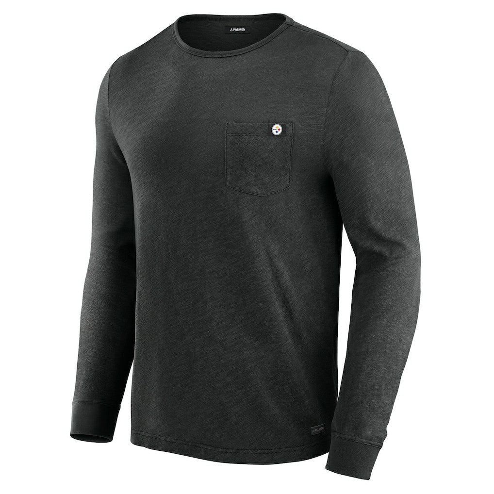 Pittsburgh Steelers J. Palmer In-The-Pocket Long Sleeve T-Shirt - Black - NFL