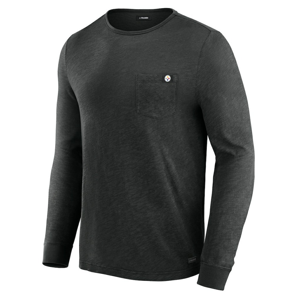 Pittsburgh Steelers J. Palmer In-The-Pocket Long Sleeve T-Shirt - Black - NFL