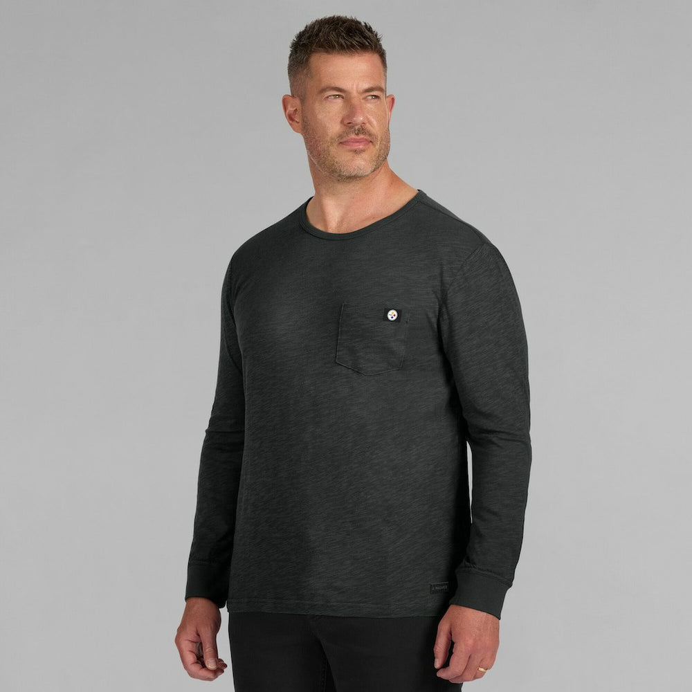Pittsburgh Steelers J. Palmer In-The-Pocket Long Sleeve T-Shirt - Black - NFL