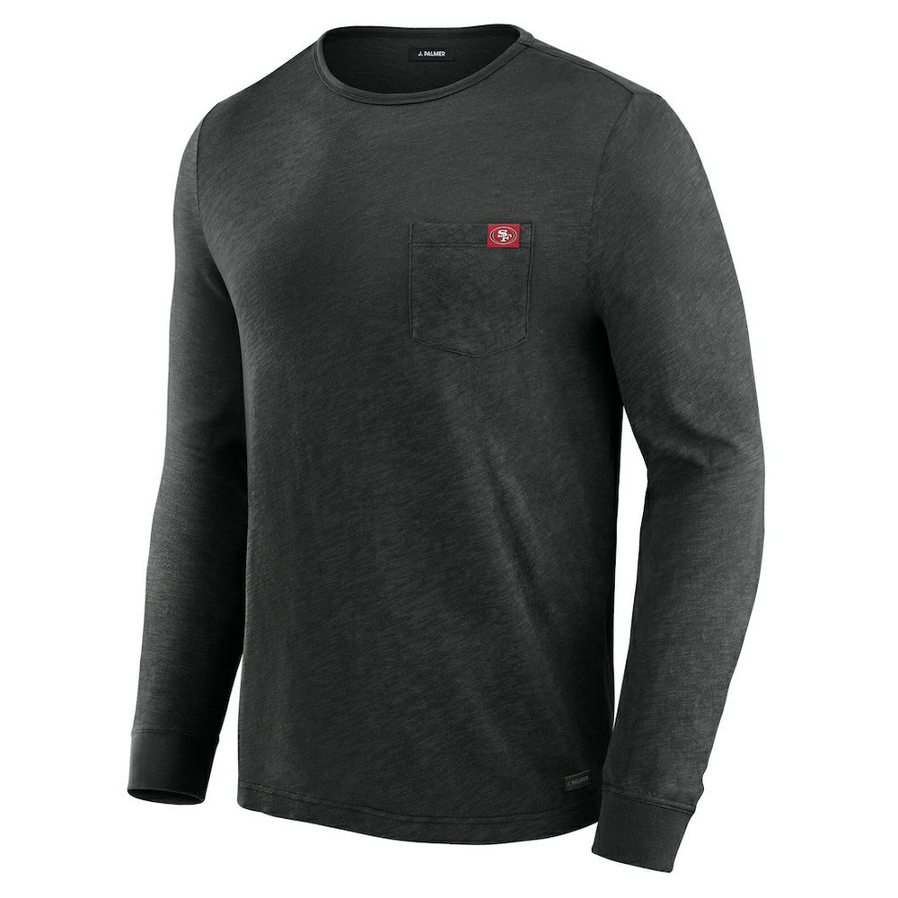 San Francisco 49ers J. Palmer In-The-Pocket Long Sleeve T-Shirt - Black - NFL