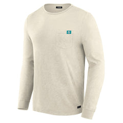 Miami Dolphins J. Palmer In-The-Pocket Long Sleeve T-Shirt - Cream - NFL