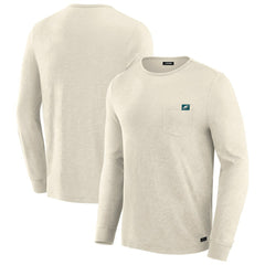 Philadelphia Eagles J. Palmer In-The-Pocket Long Sleeve T-Shirt - Cream - NFL
