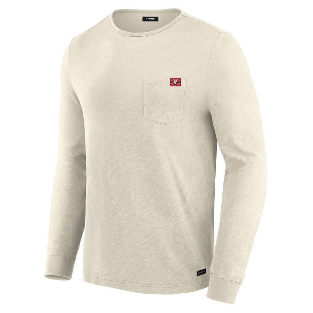San Francisco 49ers J. Palmer In-The-Pocket Long Sleeve T-Shirt - Cream - NFL