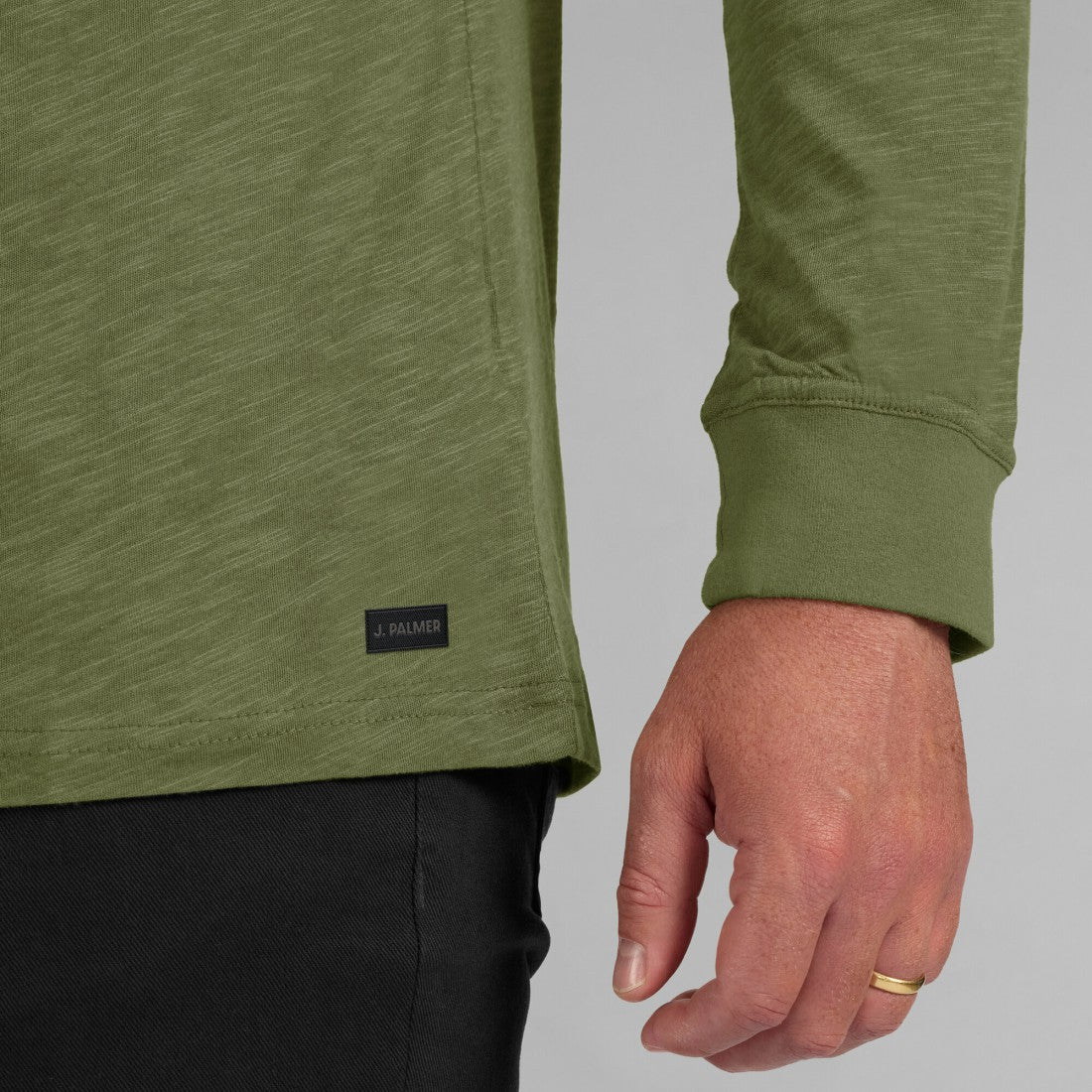 Green Bay Packers J. Palmer In-The-Pocket Long Sleeve T-Shirt - Olive - NFL