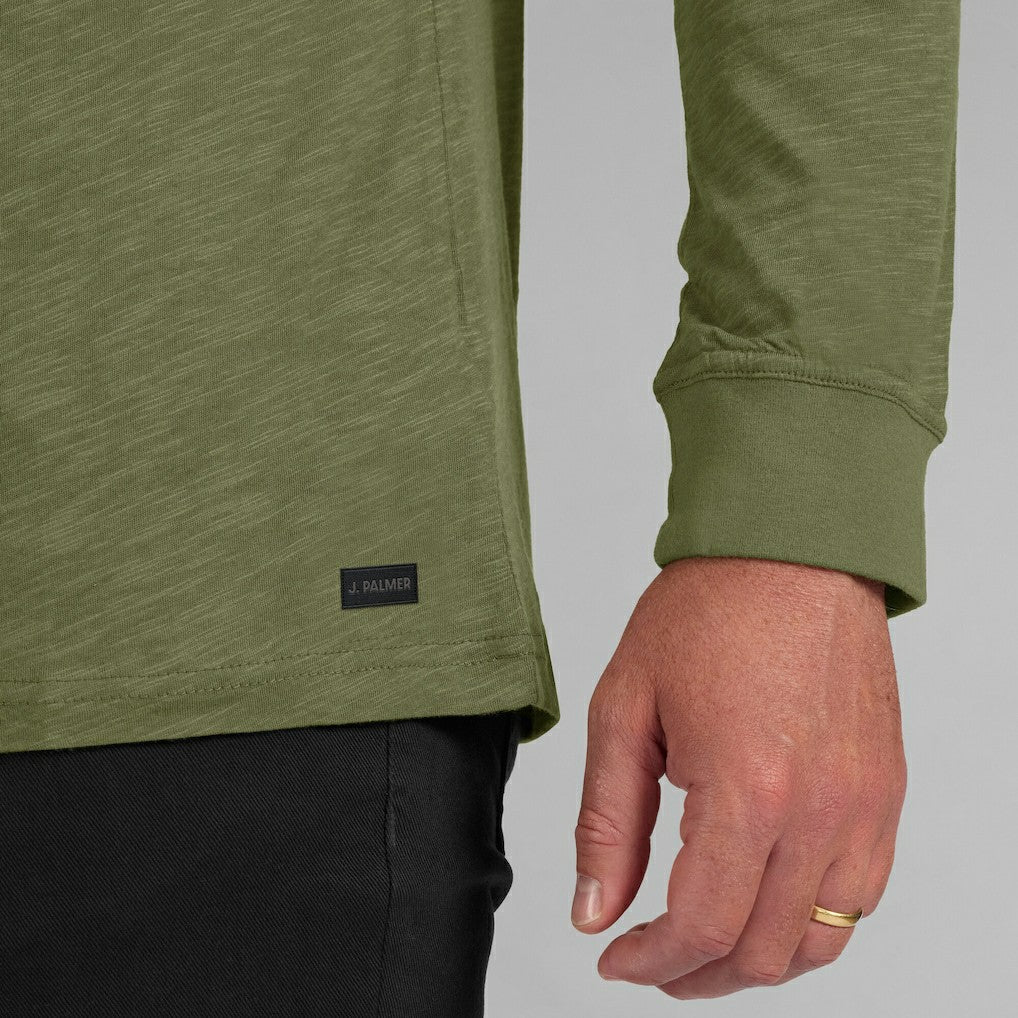 New York Jets J. Palmer In-The-Pocket Long Sleeve T-Shirt - Olive - NFL