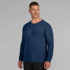 New England Patriots J. Palmer In-The-Pocket Long Sleeve T-Shirt - Navy - NFL