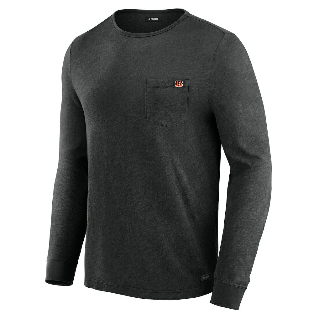 Cincinnati Bengals J. Palmer In-The-Pocket Long Sleeve T-Shirt - Black - NFL