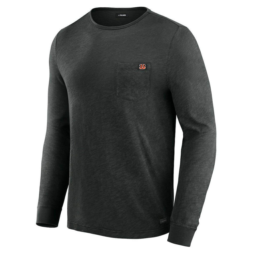 Cincinnati Bengals J. Palmer In-The-Pocket Long Sleeve T-Shirt - Black - NFL