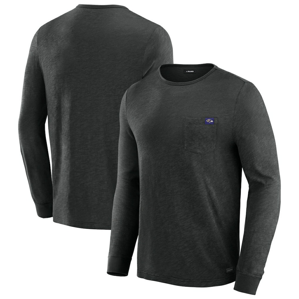 Baltimore Ravens J. Palmer In-The-Pocket Long Sleeve T-Shirt - Black - NFL