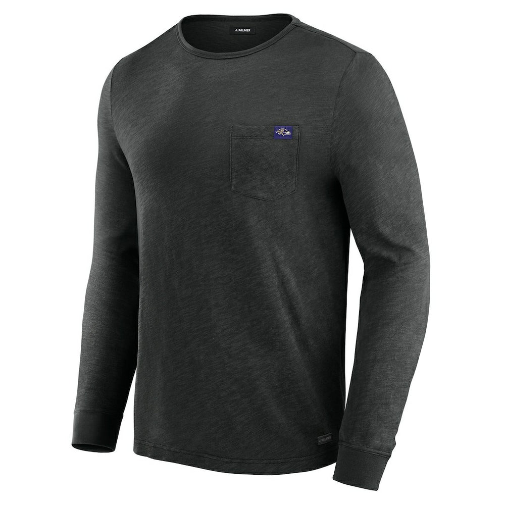 Baltimore Ravens J. Palmer In-The-Pocket Long Sleeve T-Shirt - Black - NFL