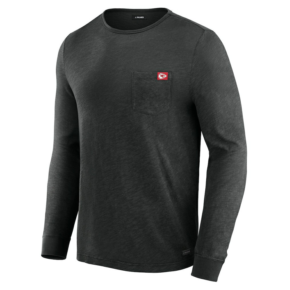 Kansas City Chiefs J. Palmer In-The-Pocket Long Sleeve T-Shirt - Black - NFL