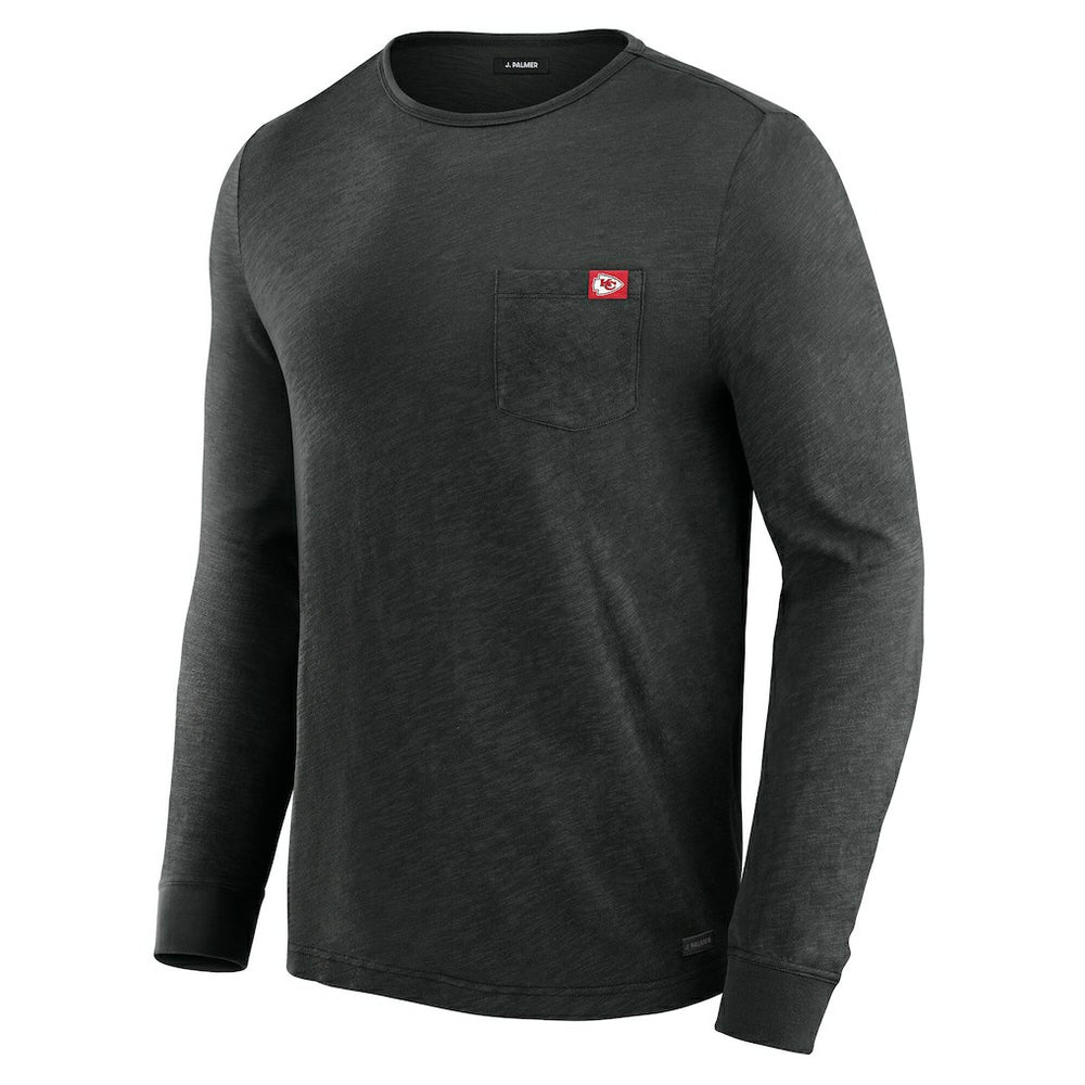 Kansas City Chiefs J. Palmer In-The-Pocket Long Sleeve T-Shirt - Black - NFL