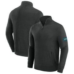 Philadelphia Eagles J. Palmer Franchise Quarter-Zip Sweater - Black - NFL