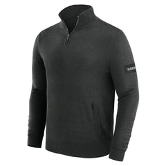 Las Vegas Raiders J. Palmer Franchise Quarter-Zip Sweater - Black - NFL