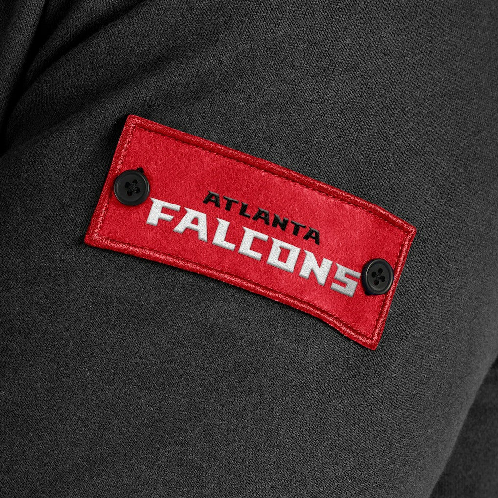 Atlanta Falcons J. Palmer QB1 Full-Zip Sweatshirt - Black - NFL