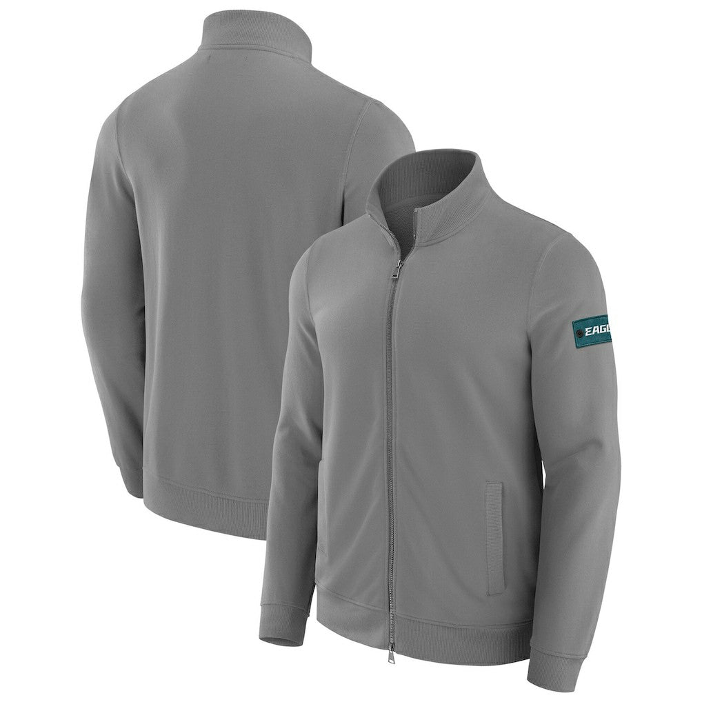 Philadelphia Eagles J. Palmer QB1 Full-Zip Sweatshirt - Graphite - NFL