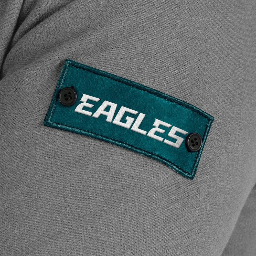Philadelphia Eagles J. Palmer QB1 Full-Zip Sweatshirt - Graphite - NFL