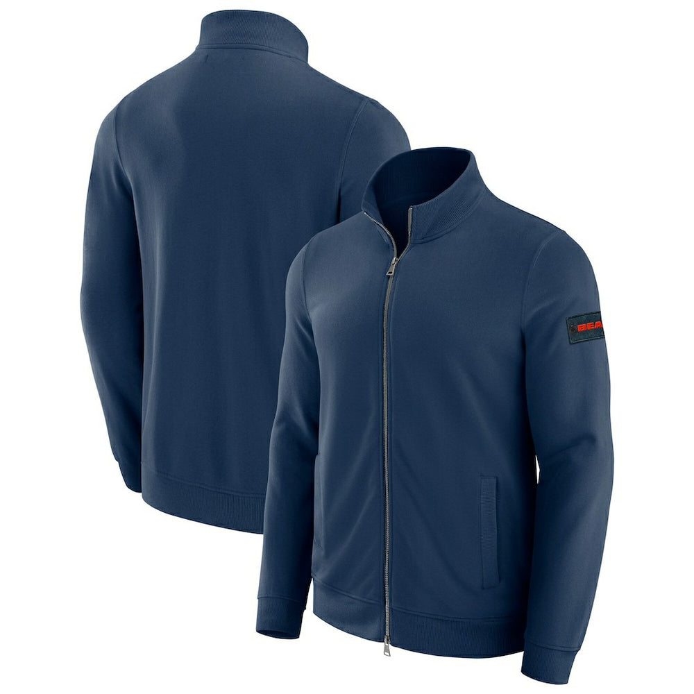 Chicago Bears J. Palmer QB1 Full-Zip Sweatshirt - Navy - NFL