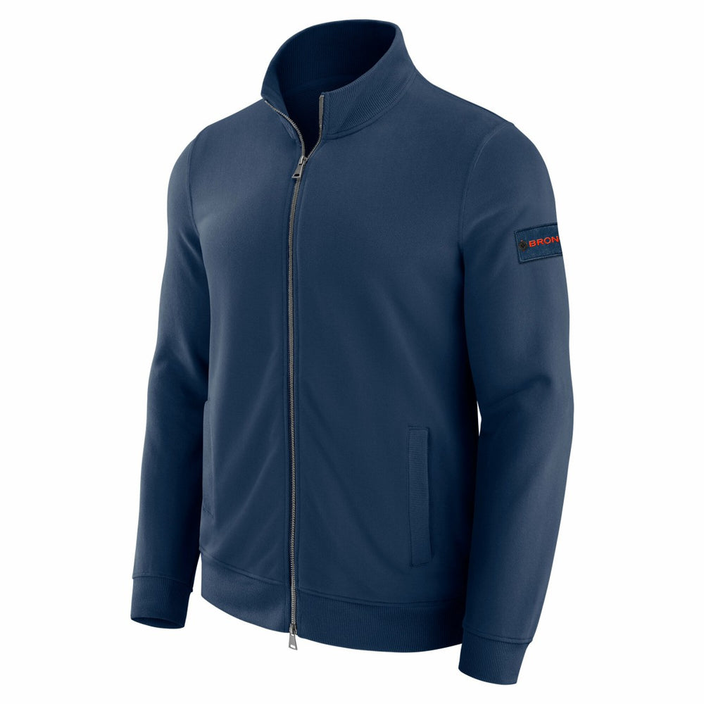 Denver Broncos J. Palmer QB1 Full-Zip Sweatshirt - Navy - NFL