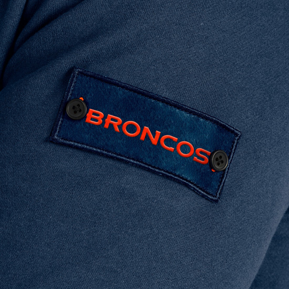 Denver Broncos J. Palmer QB1 Full-Zip Sweatshirt - Navy - NFL