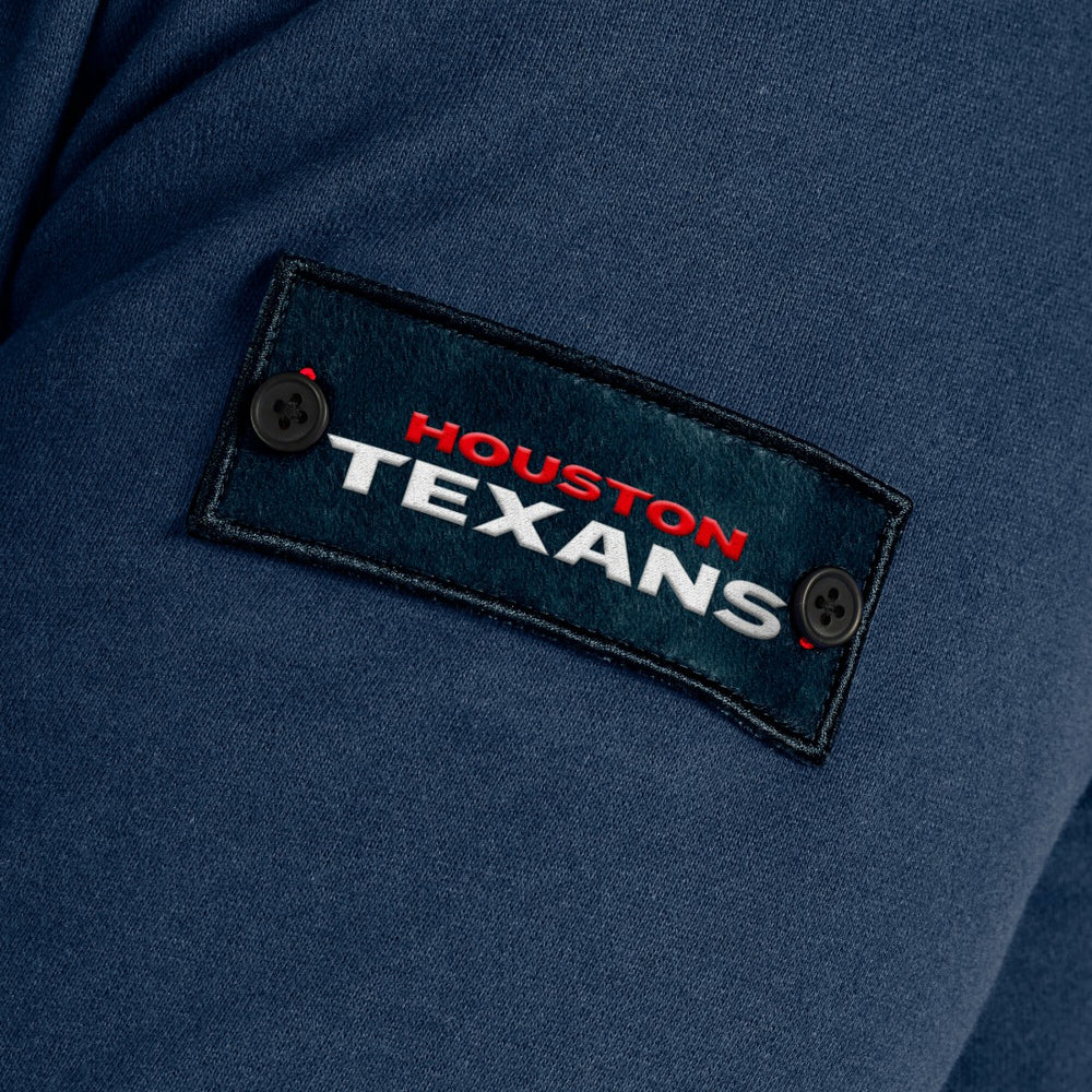 Houston Texans J. Palmer QB1 Full-Zip Sweatshirt - Navy - NFL
