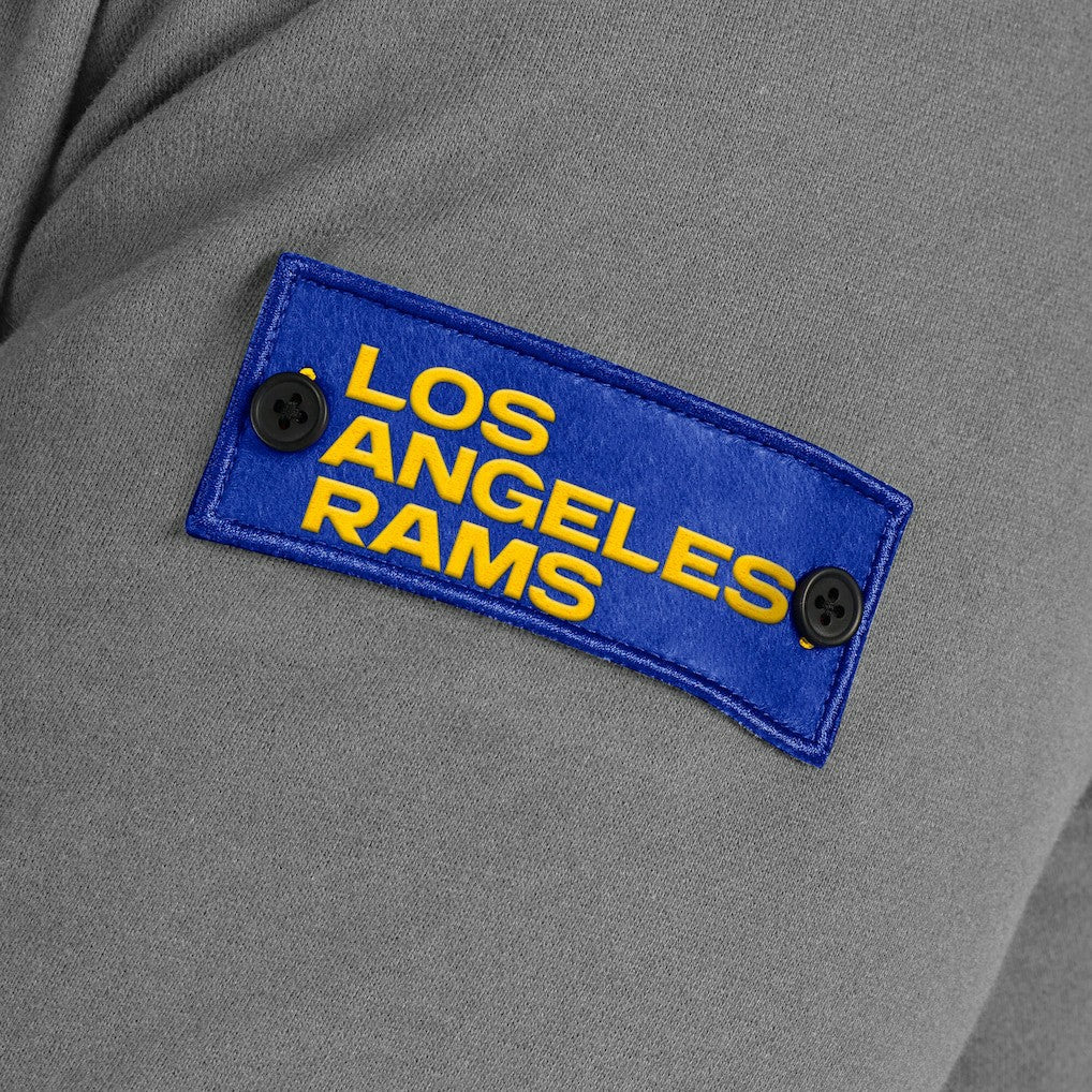 Los Angeles Rams J. Palmer QB1 Full-Zip Sweatshirt - Graphite - NFL