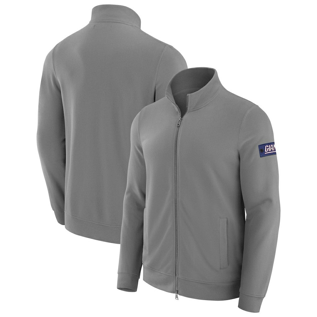 New York Giants J. Palmer QB1 Full-Zip Sweatshirt - Graphite - NFL