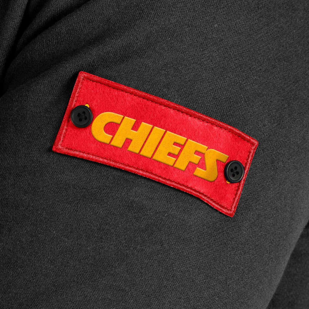 Kansas City Chiefs J. Palmer QB1 Full-Zip Sweatshirt - Black - NFL