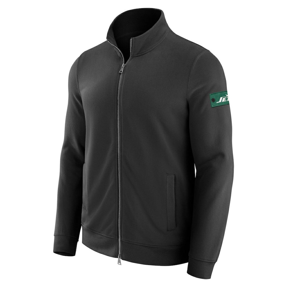 New York Jets J. Palmer QB1 Full-Zip Sweatshirt - Black - NFL