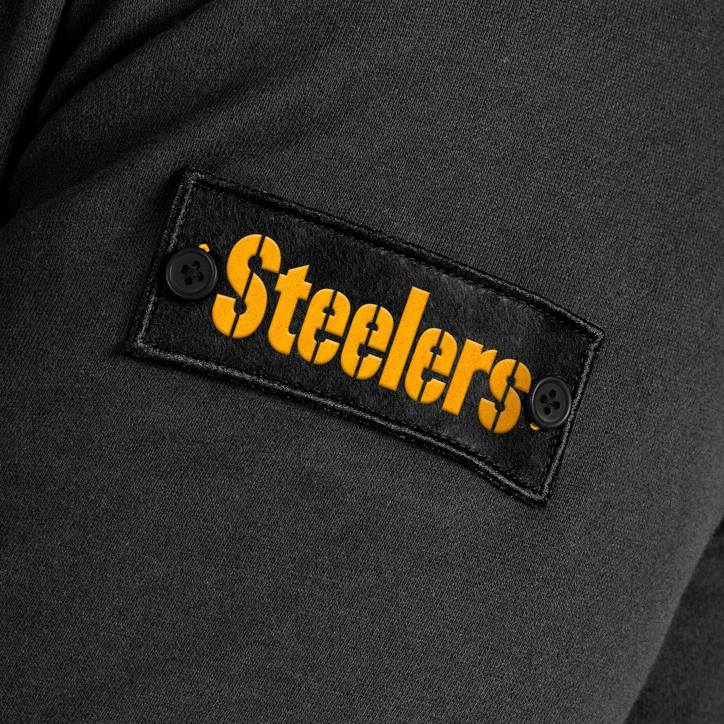 Pittsburgh Steelers J. Palmer QB1 Full-Zip Sweatshirt - Black - NFL
