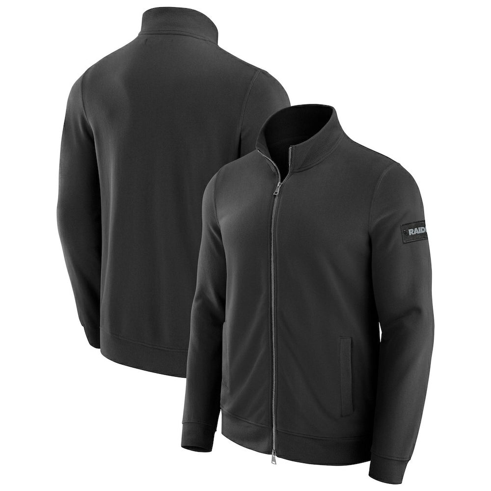 Las Vegas Raiders J. Palmer QB1 Full-Zip Sweatshirt - Black - NFL