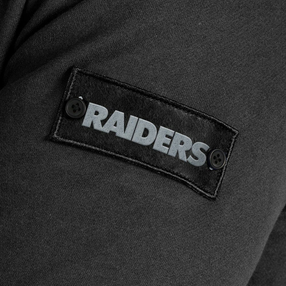 Las Vegas Raiders J. Palmer QB1 Full-Zip Sweatshirt - Black - NFL