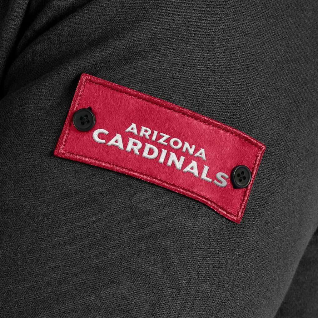 Arizona Cardinals J. Palmer QB1 Full-Zip Sweatshirt - Black - NFL