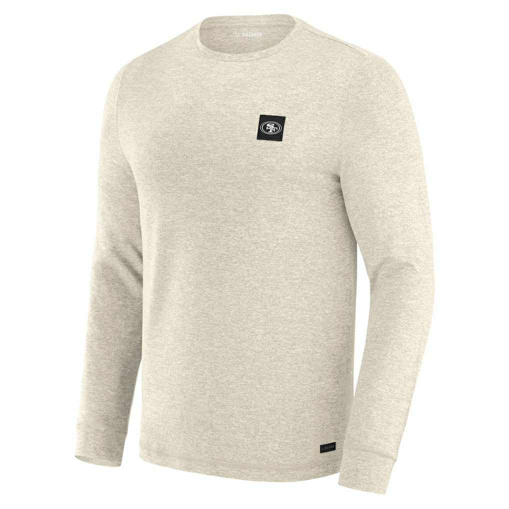 San Francisco 49ers J. Palmer Four Down Long Sleeve T-Shirt - Cream - NFL