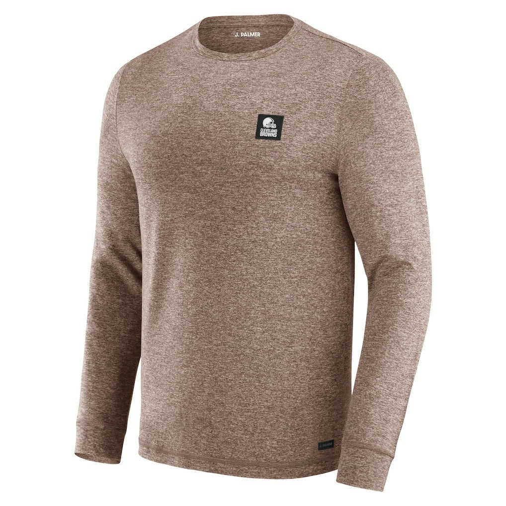 Cleveland Browns J. Palmer Four Down Long Sleeve T-Shirt - Brown - NFL