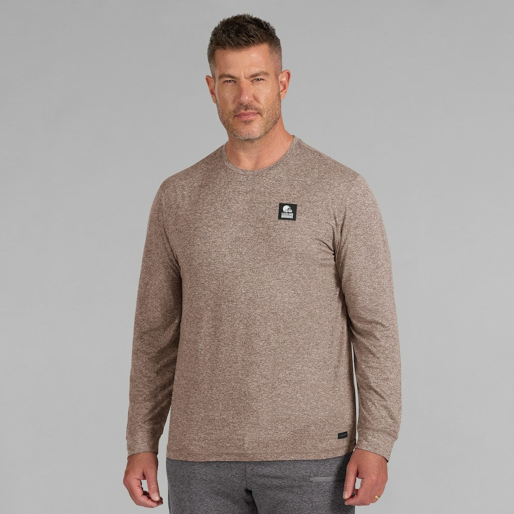 Cleveland Browns J. Palmer Four Down Long Sleeve T-Shirt - Brown - NFL