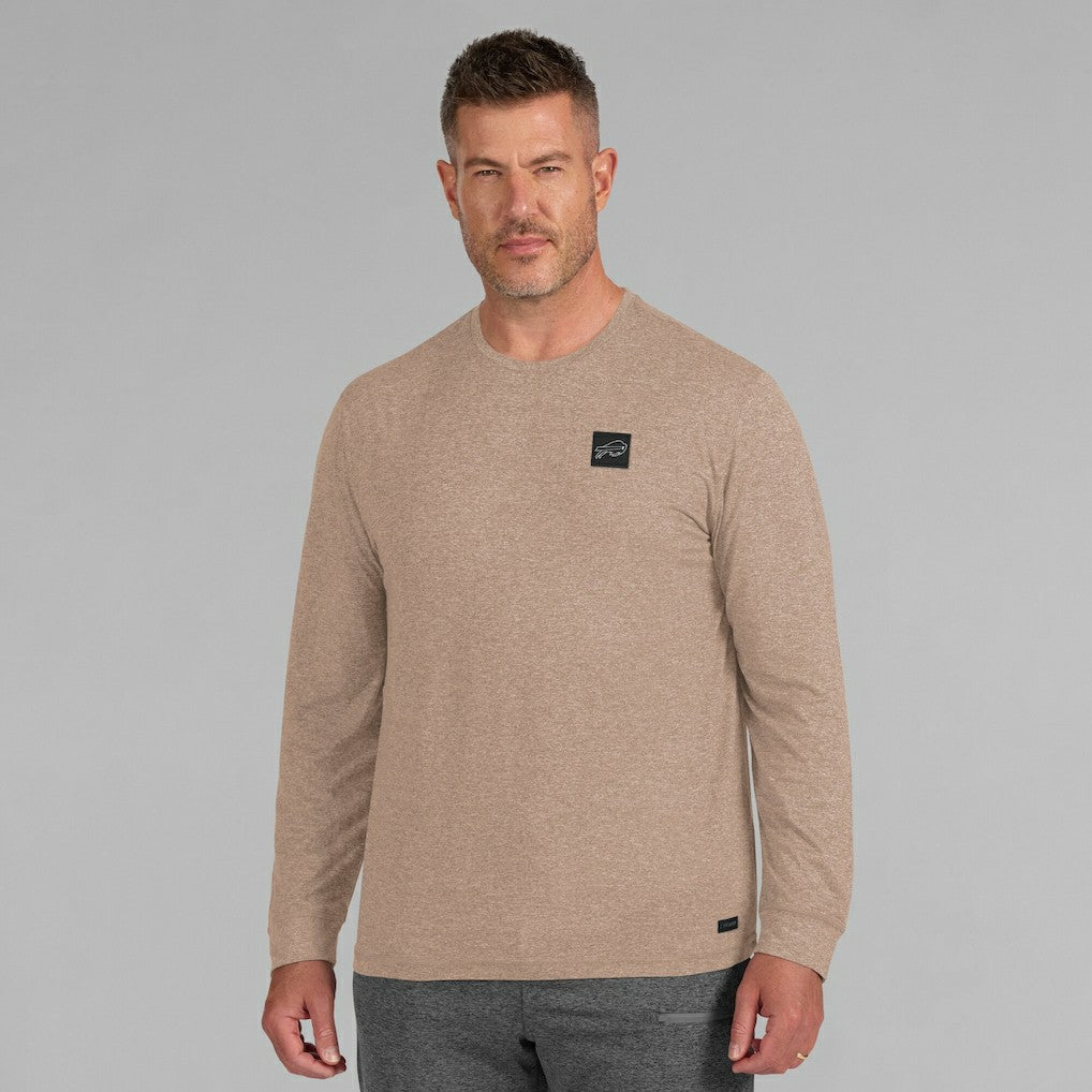 Buffalo Bills J. Palmer Four Down Long Sleeve T-Shirt - Tan - NFL