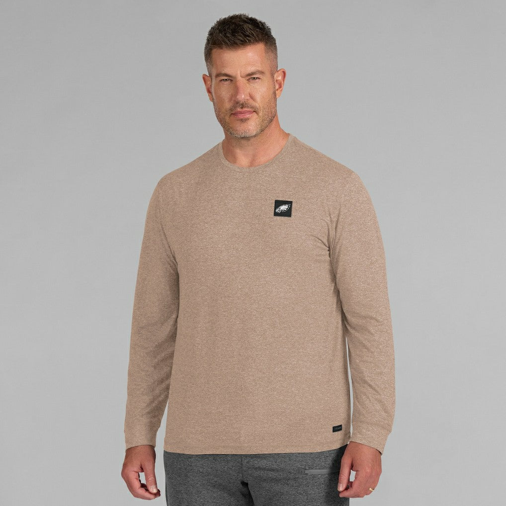 Philadelphia Eagles J. Palmer Four Down Long Sleeve T-Shirt - Tan - NFL