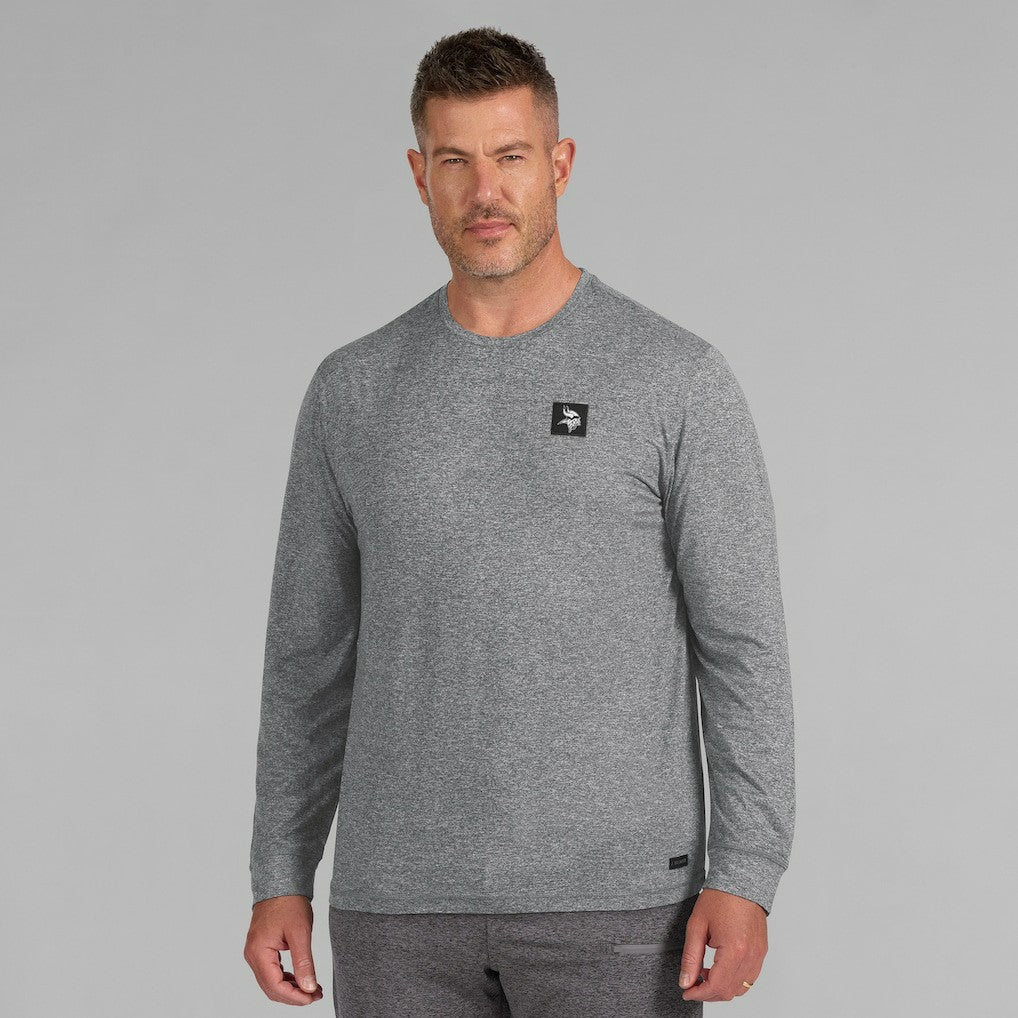 Minnesota Vikings J. Palmer Four Down Long Sleeve T-Shirt - Black - NFL