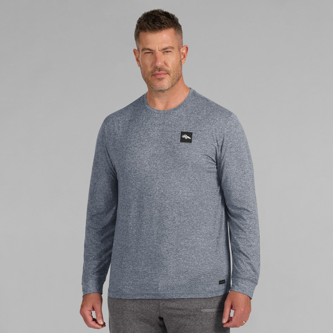 Denver Broncos J. Palmer Four Down Long Sleeve T-Shirt - Navy - NFL