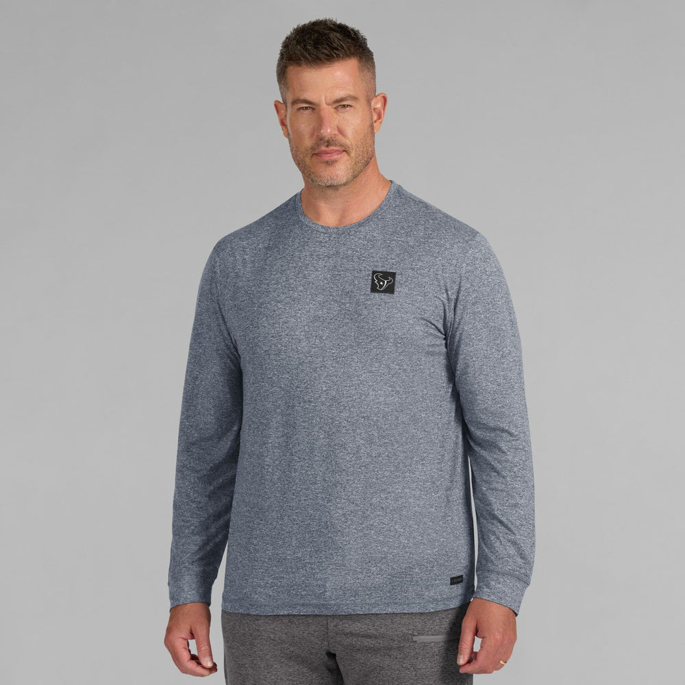 Houston Texans J. Palmer Four Down Long Sleeve T-Shirt - Navy - NFL