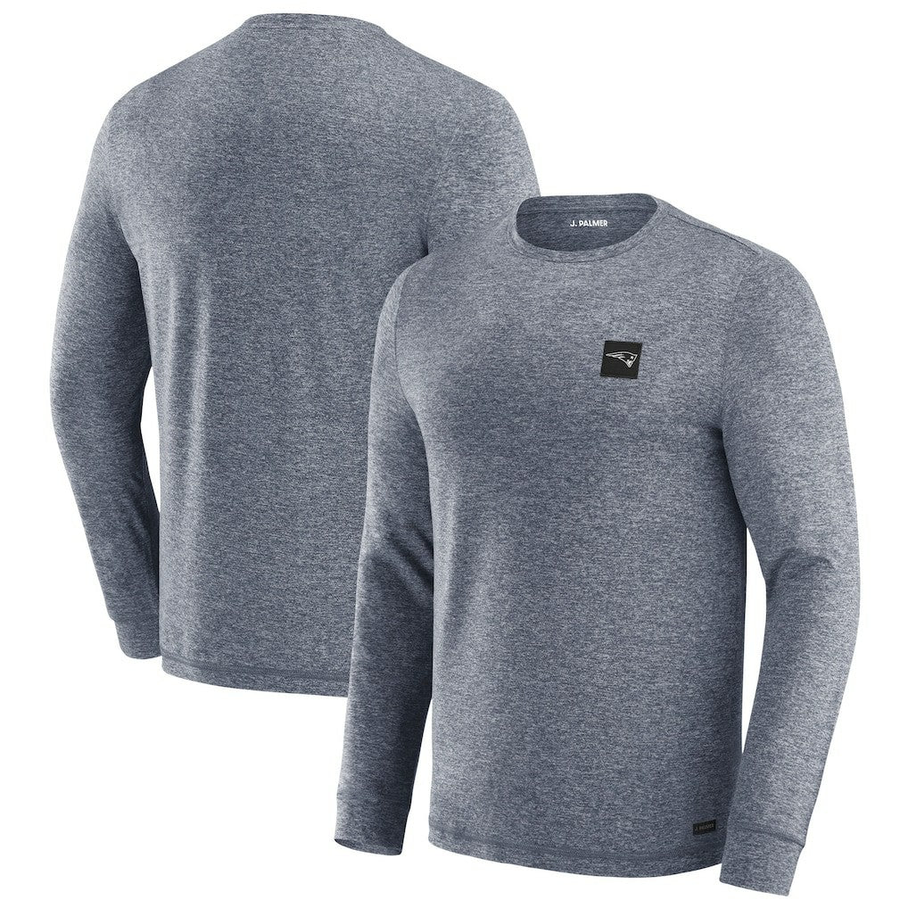 New England Patriots J. Palmer Four Down Long Sleeve T-Shirt - Navy - NFL
