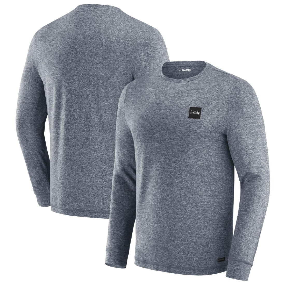 Seattle Seahawks J. Palmer Four Down Long Sleeve T-Shirt - Navy - NFL