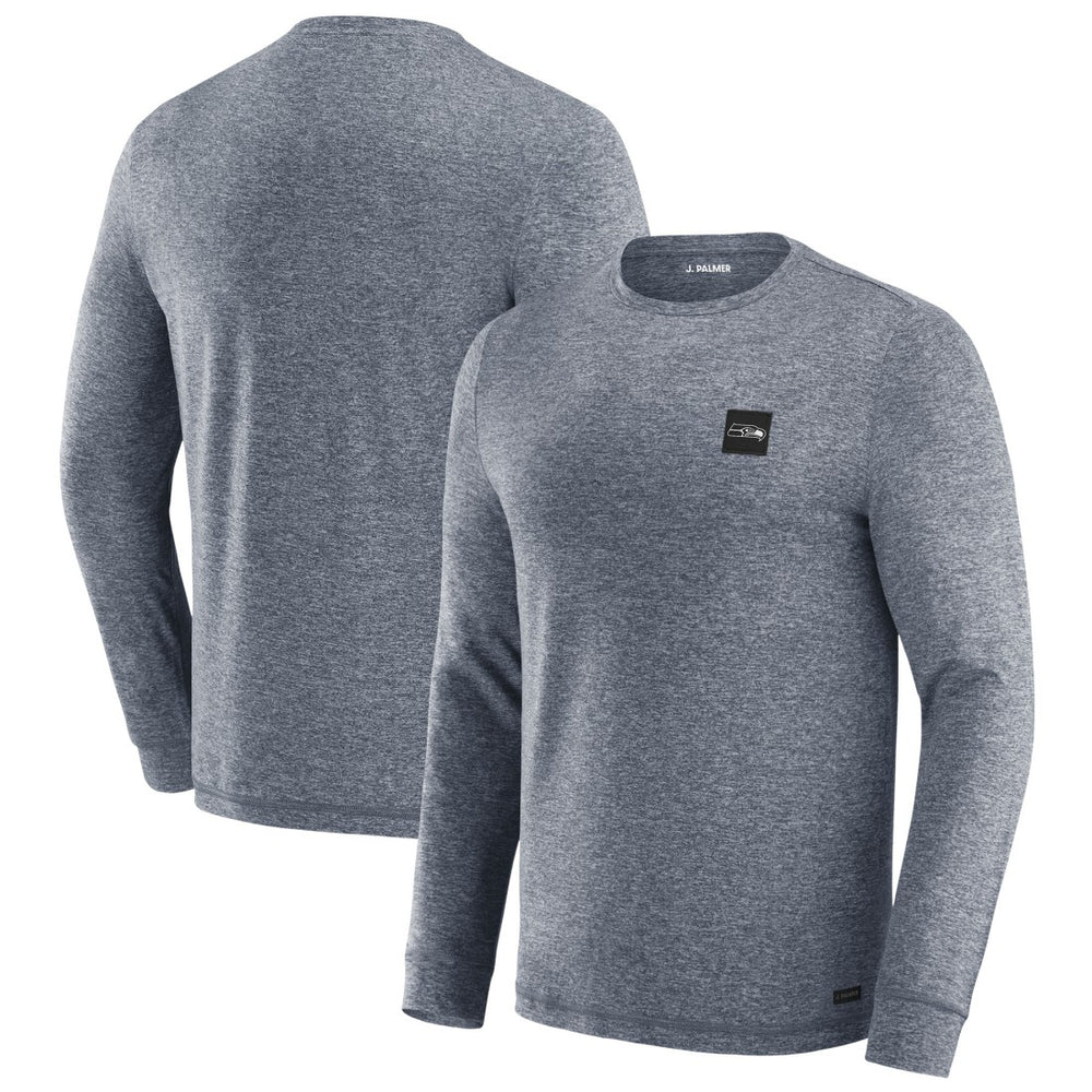 Seattle Seahawks J. Palmer Four Down Long Sleeve T-Shirt - Navy - NFL