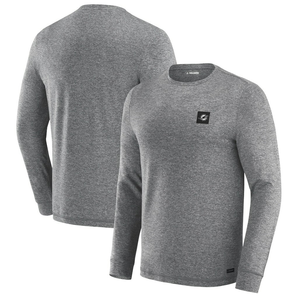 Miami Dolphins J. Palmer Four Down Long Sleeve T-Shirt - Black - NFL