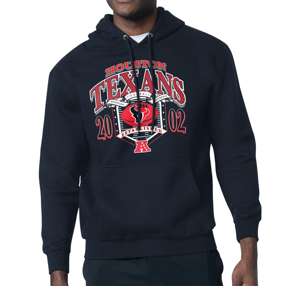 Houston Texans Starter 80s Retro Pullover Hoodie - Navy - NFL