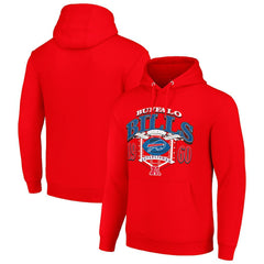 Buffalo Bills Starter 80s Retro Pullover Hoodie - Red - NFL