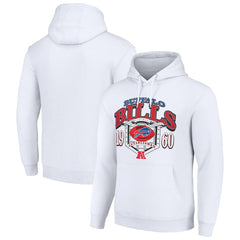 Buffalo Bills Starter 80s Retro Pullover Hoodie - White - NFL