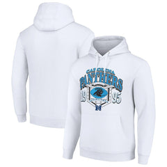 Carolina Panthers Starter 80s Retro Pullover Hoodie - White - NFL