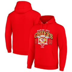 Kansas City Chiefs Starter 80s Retro Pullover Hoodie - Red - NFL